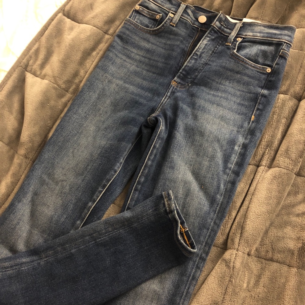 Denim Forum The Lola High Rise Skinny